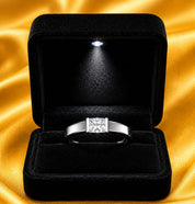 Princess Aura Solitaire Ring (0242)