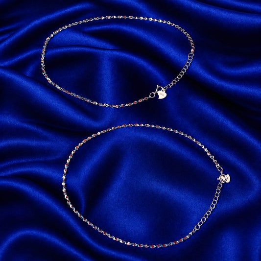 Modern Textured Luxury Anklets (AM-0525)
