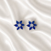 Royal Sapphire Bloom Studs (ER 02770)