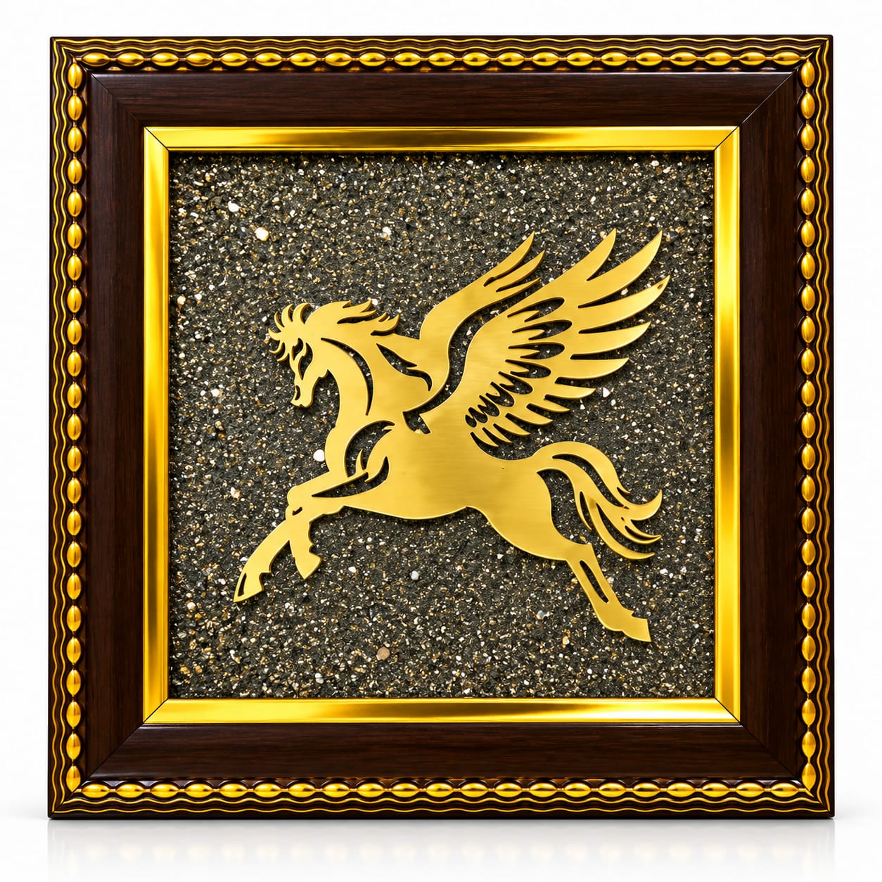 Divine Golden Garuda Eagle Wall Frame