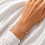 Yumehana 925 Silver Bracelet (JB651)
