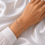Hana 925 Silver Bracelet 🌸 (JB693)