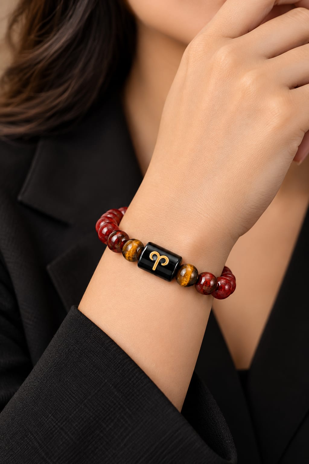 Aries मेष (Mesh) Zodiac Bracelet