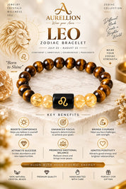 Leo सिंह (Singh / Simha) Zodiac Bracelet
