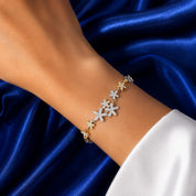 Fleur d'Éclat Bracelet ⭐ (JB729)