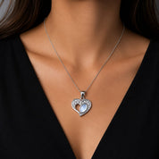 925 Sterling Silver Mother of Pearl Pendant – Elegant & Timeless Design RRJ0166-315
