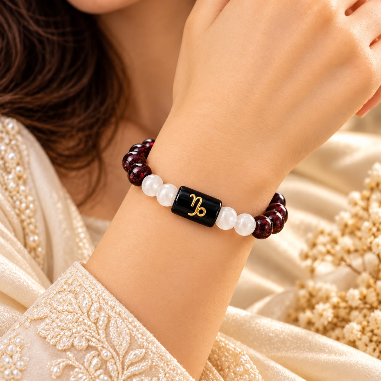 Capricorn मकर (Makar) Zodiac Bracelet