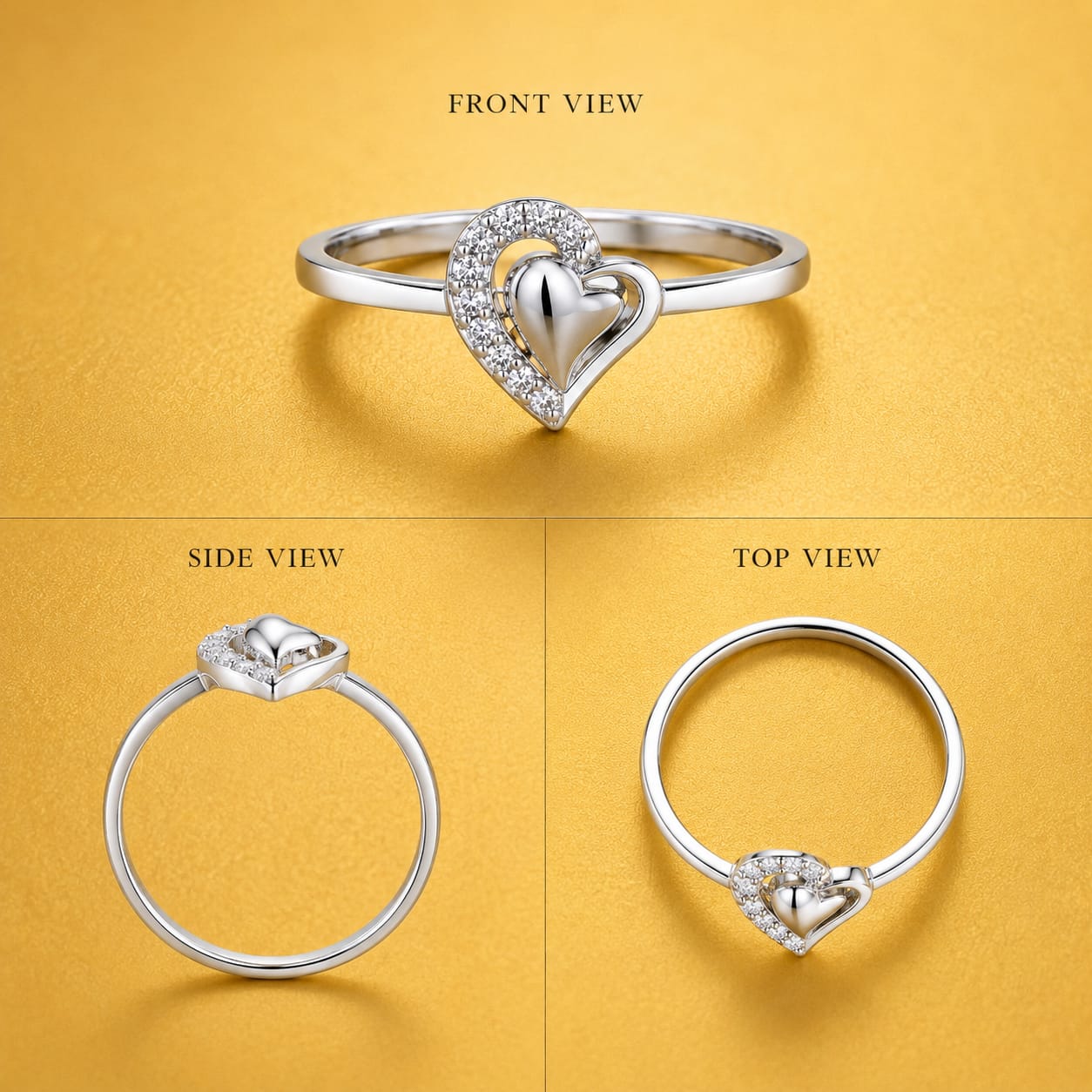 Eternal Heart Whisper Ring (0100)