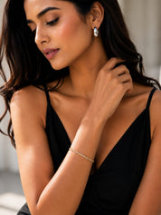 Aurellion Luxe Serpentine Silver Bracelet (FB402)
