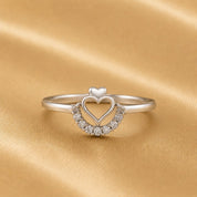 Crowned Heart Ring (0191)
