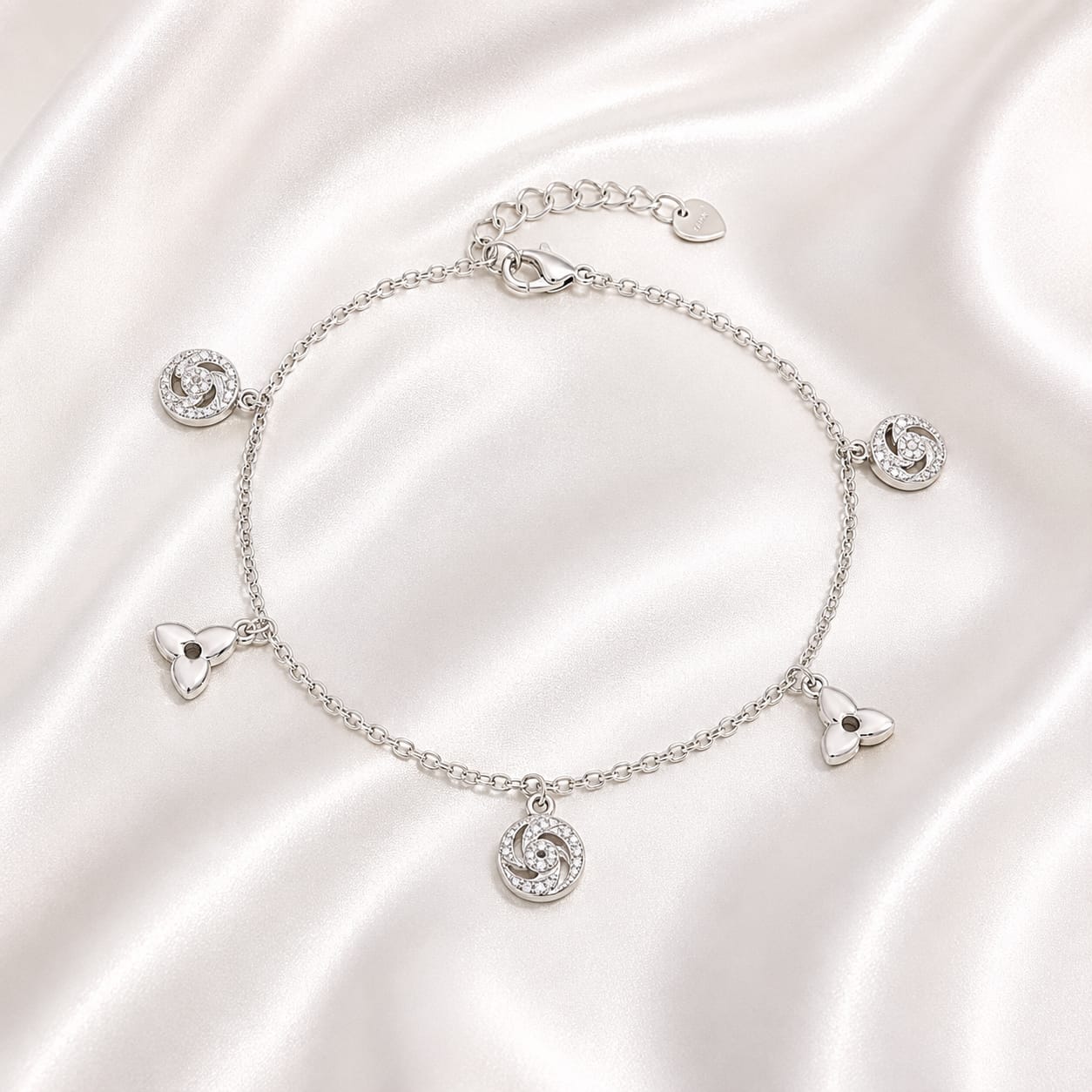 Celestine Charm Bracelet ⭐⭐⭐⭐⭐ (JRG393)