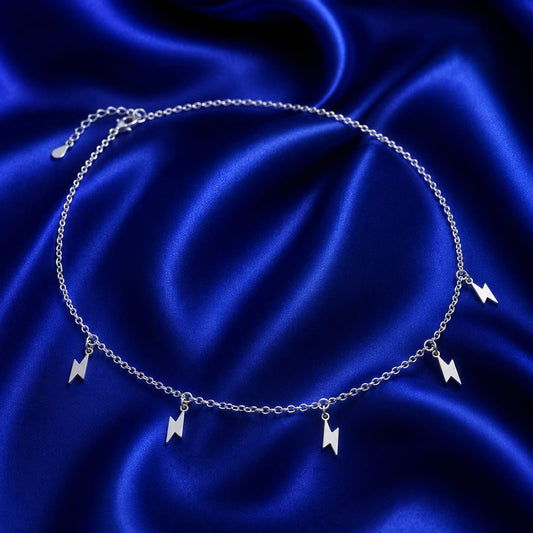 Aurellion Volt Charm Silver Chain