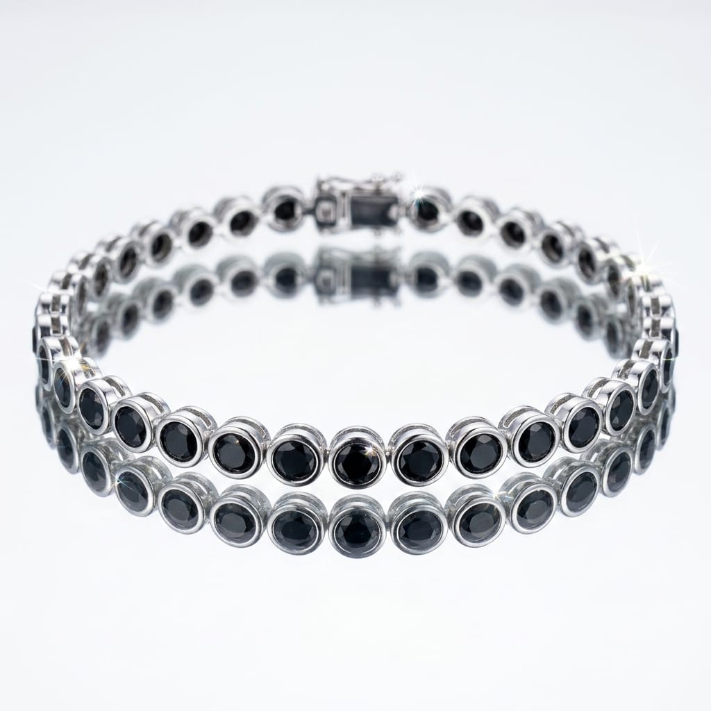 Noir Eclipse Bracelet 🖤✨ (JB1122)
