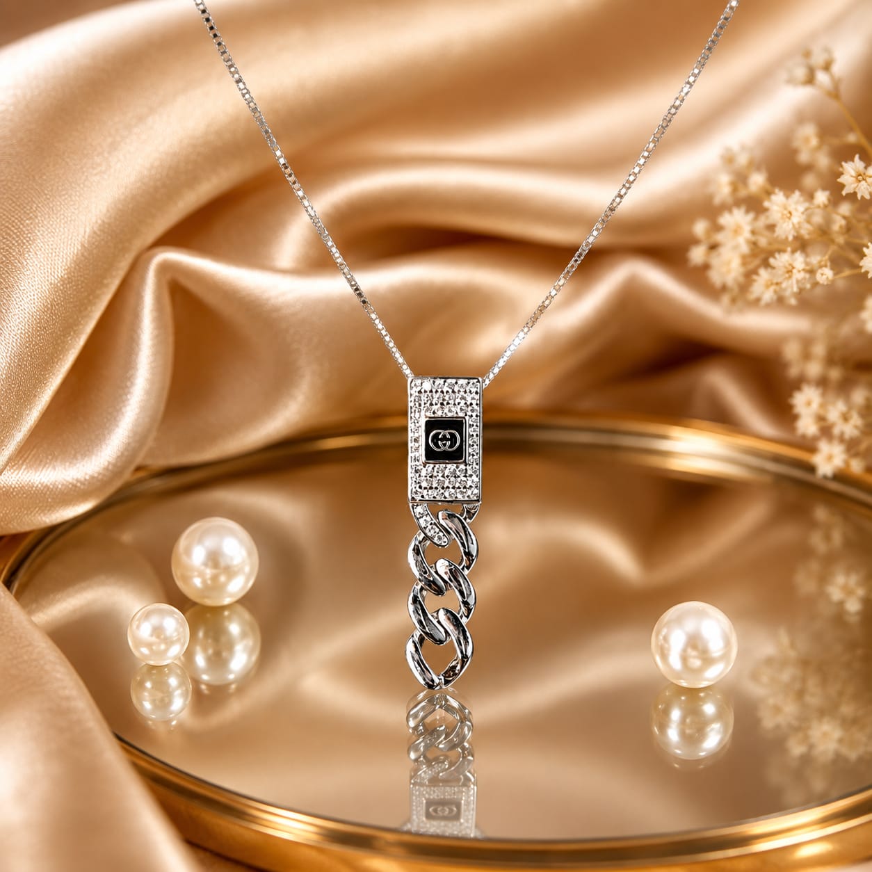 Urban Luxe Chain Pendant (JN0375)