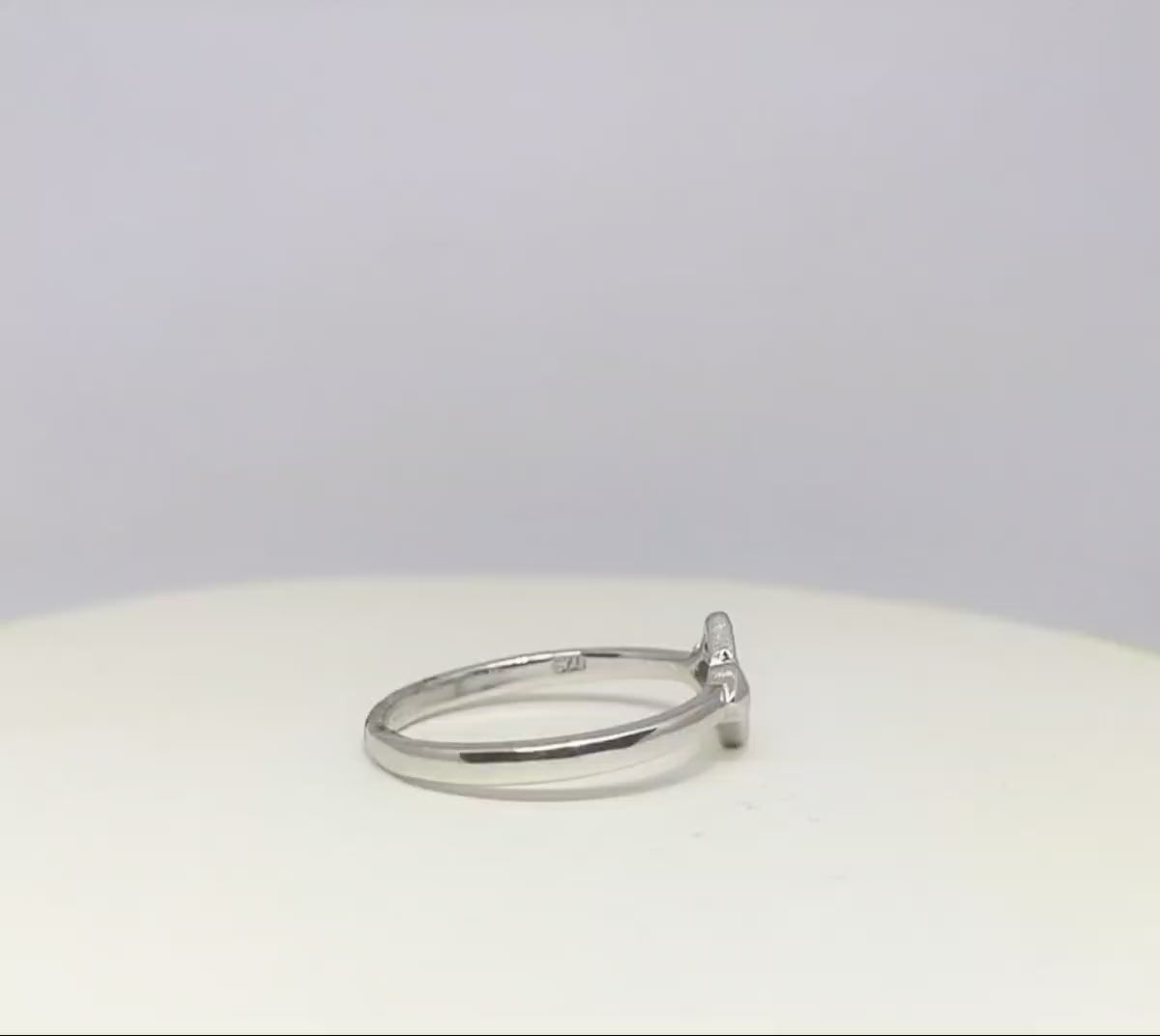 925 Sterling Silver Ring for Women | Elegant Diamond-Studded Design | Skin-Friendly