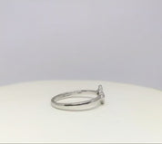 925 Sterling Silver Ring for Women | Elegant Diamond-Studded Design | Skin-Friendly
